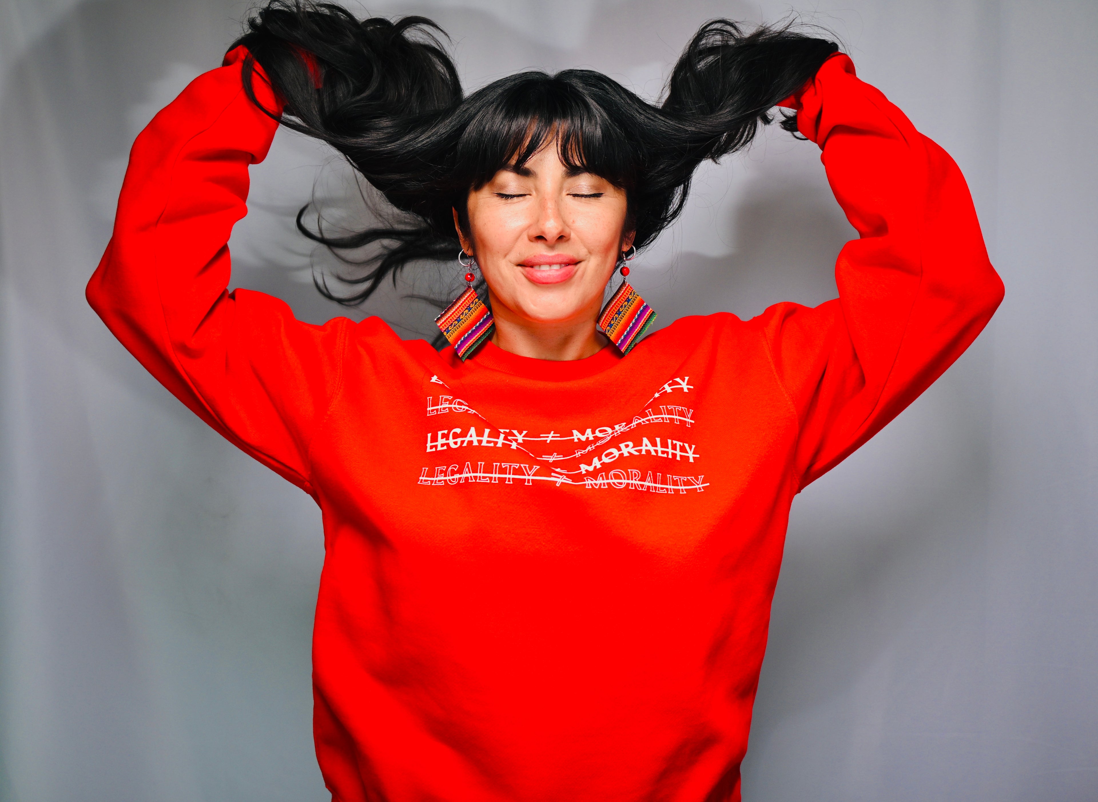 Illegal ≠ Ethical Crewneck Sweatshirt