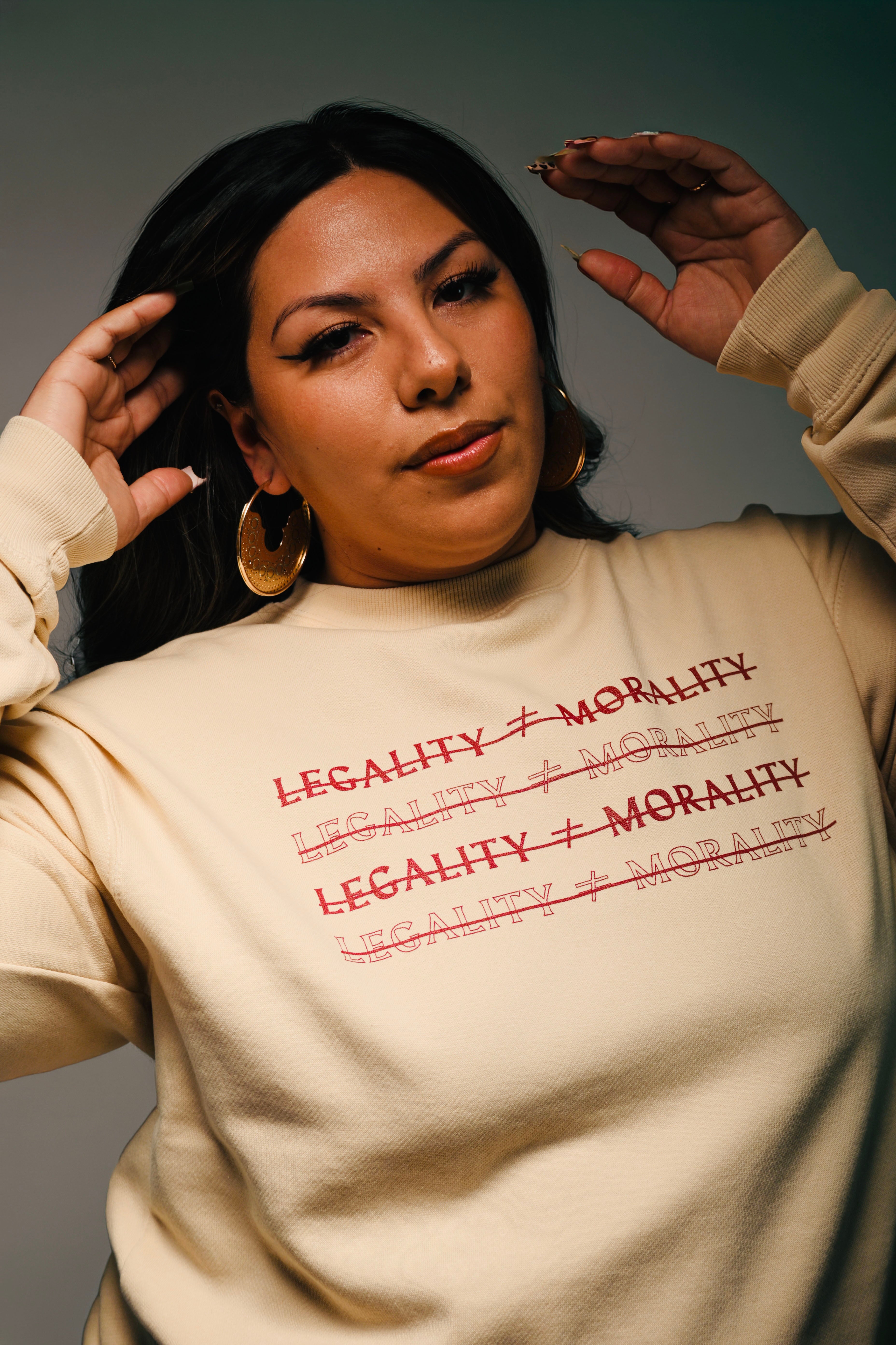 Illegal ≠ Ethical Crewneck Sweatshirt