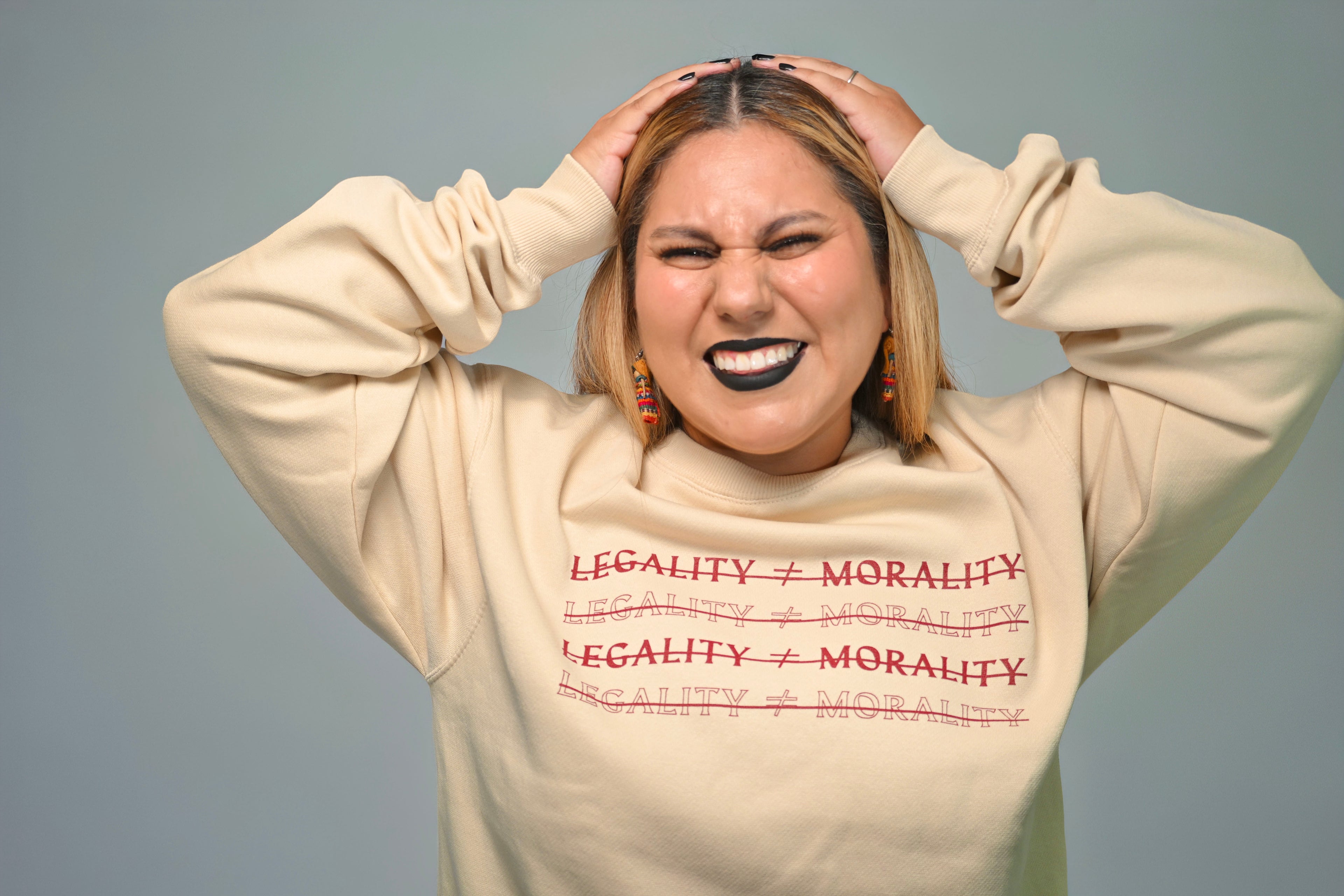 Illegal ≠ Ethical Crewneck Sweatshirt