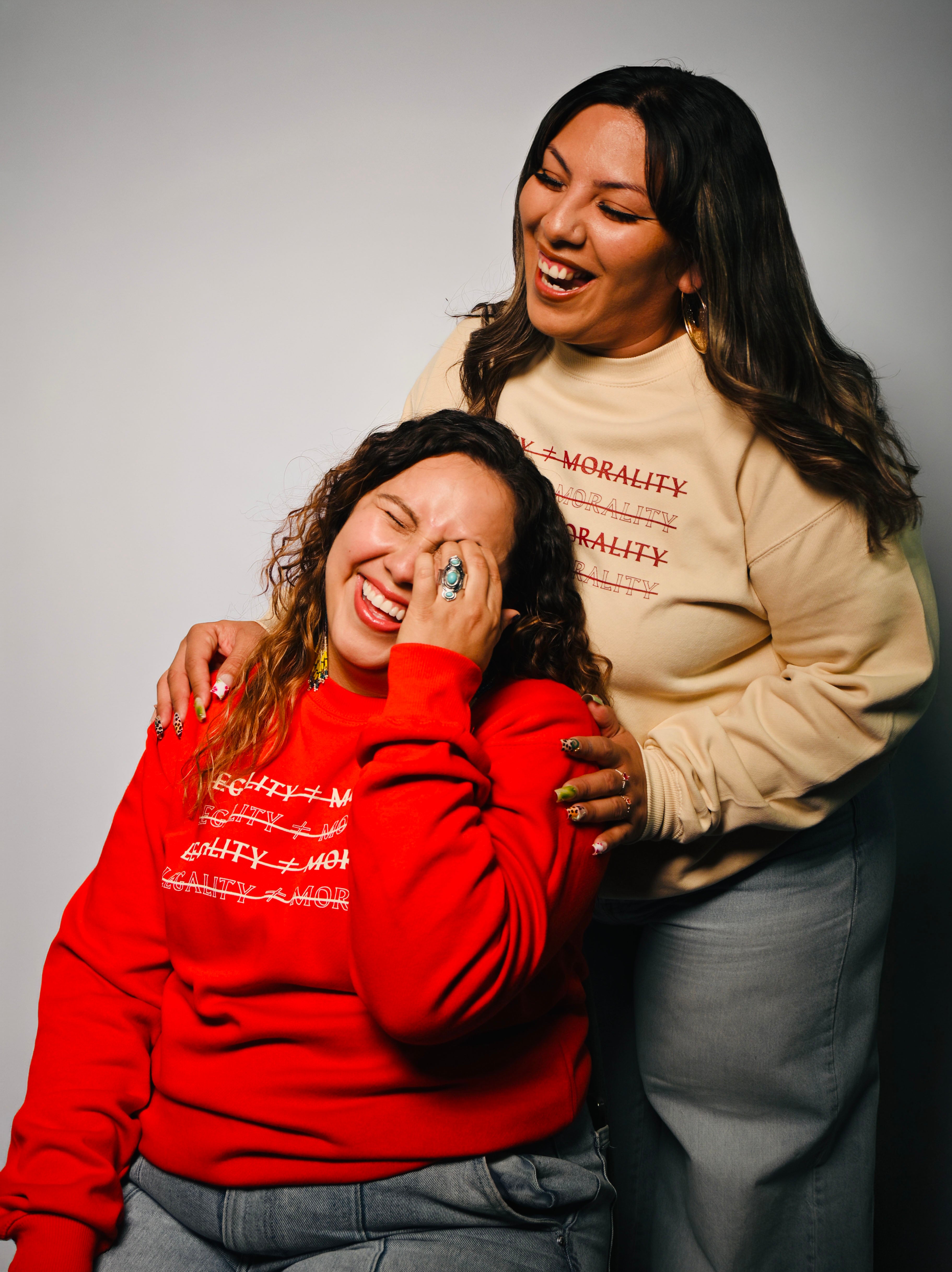 Illegal ≠ Ethical Crewneck Sweatshirt